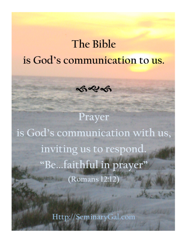 faithful in prayer