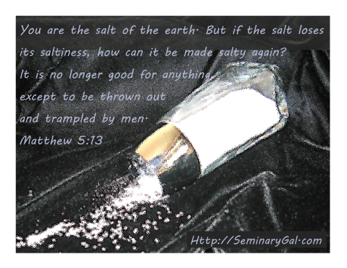 you are the salt of earth