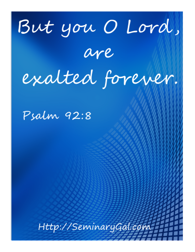 exalted forever