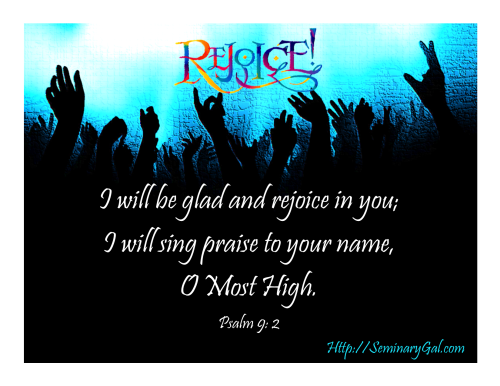 rejoice in your holy name