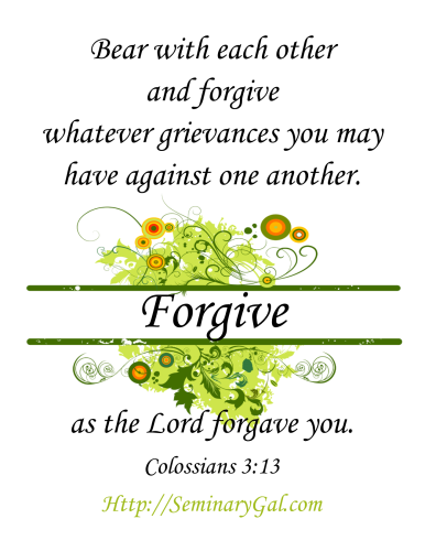 forgiveness