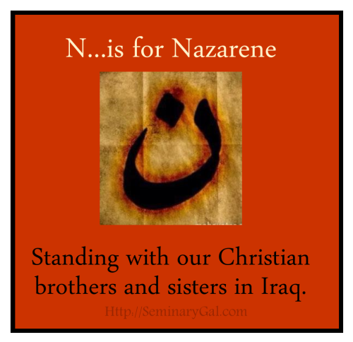 n is for nazarene