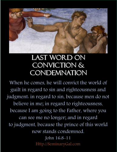 on conviction and condemnation