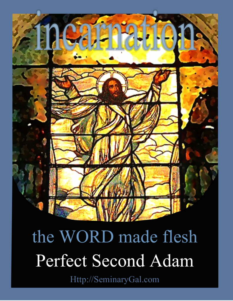 Incarnation: Perfect Second Adam Advent 23 (2015) Seminary Gal