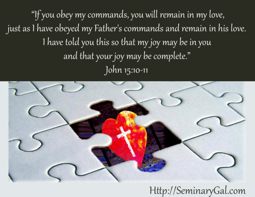 Joy Complete John 15:10-11