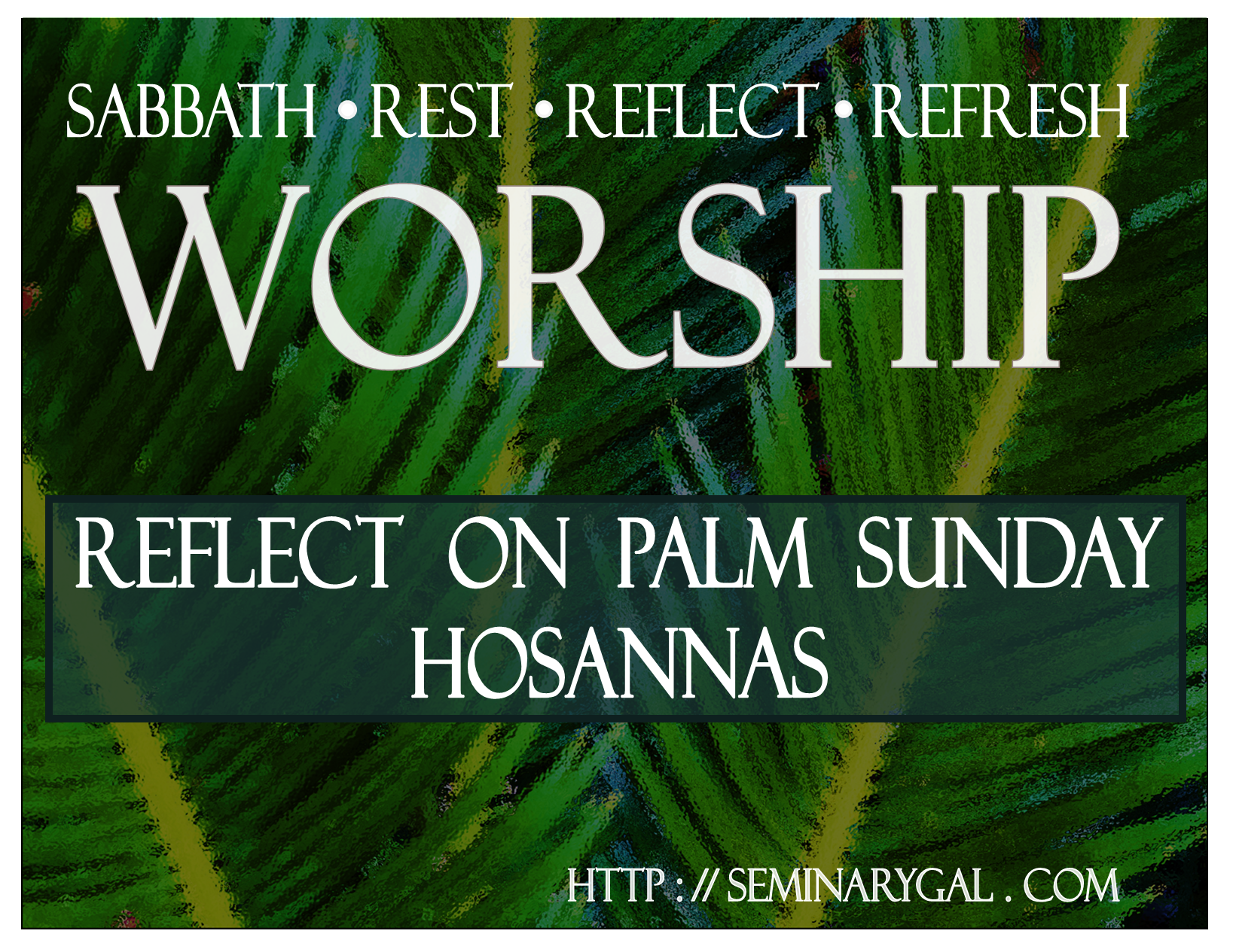 Visual Reference: Palm Sunday 2025
